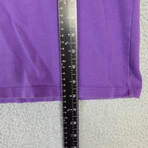 Champion Shirt Adult Small Purple Long Sleeve Triple Script Embroidered Heritage - Picture 5 of 8